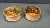 ASSORTED LOT OF FELIX PRATT CANNISTERS & LIDS - 6