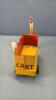 TIN EASTER WAGON BUNNY CART - 4
