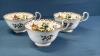 ASSORTED CUPS & SAUCERS LOT - 3