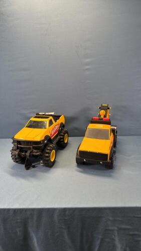 TONKA TOW TRUCK & TONKA PICKUP TRUCK