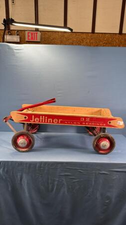 JETLINER WOODEN WAGON