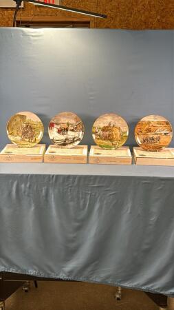 (4) PETER SNYDER PLATES