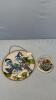 (2) STAINED GLASS SUN CATCHERS