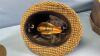 HAT BOX WITH (2) GENTLEMENS HATS - 9
