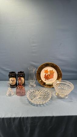 ASSORTED GLASSWARE LOT