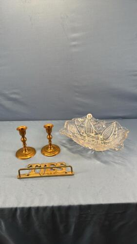 RECTANGULAR GLASS SERVING BOWL