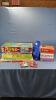 APPROX. 8 BOARD GAMES/CARD GAMES & PUZZLE