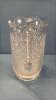 CLEAR PRESSED GLASS PITCHER - 3