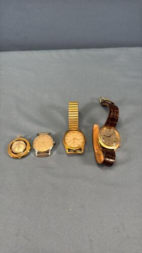 ASSORTED LOT OF WRIST & POCKET WATCHES