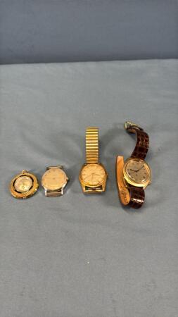 ASSORTED LOT OF WRIST & POCKET WATCHES