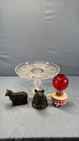 10IN PEDESTAL CAKE STAND
