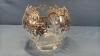 GLASS BOWL WITH SILVER OVERLAY - 4