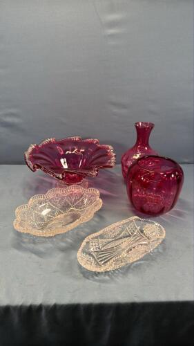 ASSORTED GLASS LOT