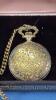 EAGLESTAR GENEVE POCKET WATCH ON CHAIN - 4