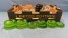 LOT OF APPROX 50 GLASS FURNITURE CASTER CUPS - 2