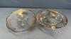 FOOTED SERVING PLATE & OVAL SERVING BOWL - 3