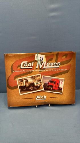 COOL MOVES ERB TRUCKING HARDCOVER BOOK