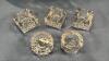 13IN SERVING PLATTER WITH ASSORTMENT OF GLASSWARE - 2