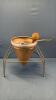 COLLANDER WITH STAND & WOODEN MASHER