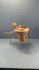 COLLANDER WITH STAND & WOODEN MASHER - 3