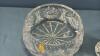 PINWHEEL CRYSTAL VASE & CRYSTAL BOWL - 3