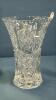 PINWHEEL CRYSTAL VASE & CRYSTAL BOWL - 4