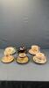 (6) CUPS & SAUCERS