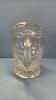 GLASS PITCHER WITH HONEYCOMB PRINT - 3