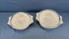 (2) PYREX CASSEROLE DISHES WITH LIDS - 3