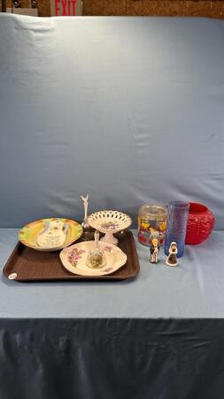 ASSORTED GLASSWARE & CHINA LOT