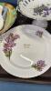 ASSORTED GLASSWARE & CHINA LOT - 6