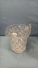(2) GLASS SERVING BOWLS & CRYSTAL PITCHER - 5