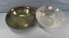 DIVIDED SERVING PLATTER WITH (2) SALAD BOWLS - 5