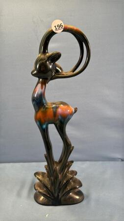 CERAMIC ANTELOPE FIGURE