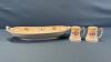 NIPPON RELISH BOWL &2 NIPPON SALT & PEPPER SHAKERS - 2