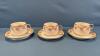 SET OF 3 LIMOGES CUPS & SAUCERS - 2