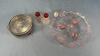 FOOTED SERVING PLATE,SALT&PEPPER SHAKER, ASH TRAY - 3