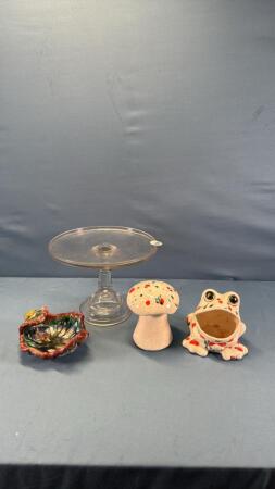 PEDESTAL CAKE SERVER