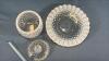 FENTON HOBNAIL MUSTARD JAR WITH LID & SPOON - 3
