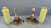 PAIR OF TORPEDO STYLEBEDROOM LAMPS - 6