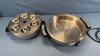 LIFETIME ELECTRIC FRY PAN W/POACHED EGG ATTACHMENT - 4