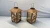 (2) CANDLE LANTERNS - 5