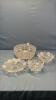 4PC ASSORTED GLASS BOWL LOT