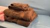 (5) TOWELS, (3) HAND TOWELS AND (4) FACE CLOTHES - 5