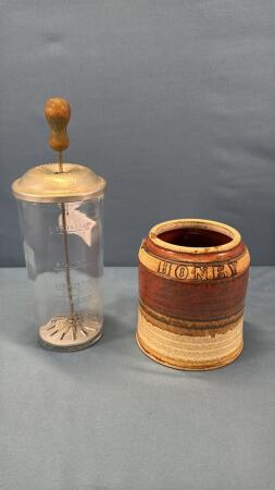TODDY MIXER & HONEY CANNISTER