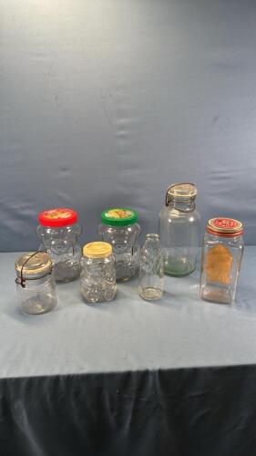 ASSORTMENT OF 7 JARS
