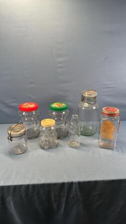 ASSORTMENT OF 7 JARS
