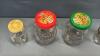 ASSORTMENT OF 7 JARS - 8