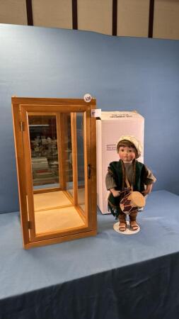 THE LITTLE DRUMMER BOY WITH DISPLAY CASE