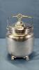 MONARCH SILVER PLATE BRAND BISCUITS JAR - 3
